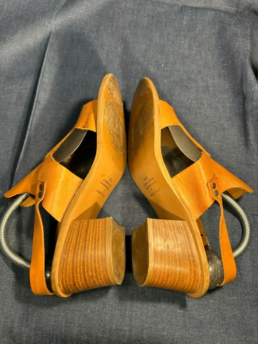 Barbara Barbieri leather heel sandals shoes